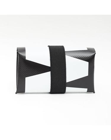 Marni 마르니 PVC 프린트 오리가미 카드지갑 3단 Black PFMI0007U6P4895ZO230