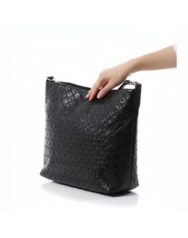 마린 세르 문노그램 엠보시드 메일백 UBA004ACLEA0051 BK99