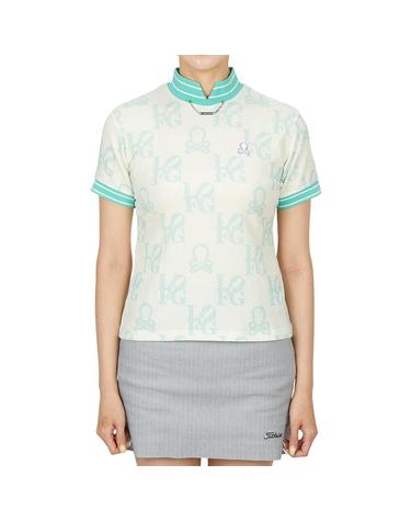 마크앤로나 골프웨어 여성 반팔티셔츠 MLW 5A AA04 MINT