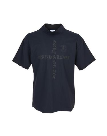 마크앤로나 골프웨어 남성 모크넥 반팔티셔츠 MLM 6A AA07 NAVY