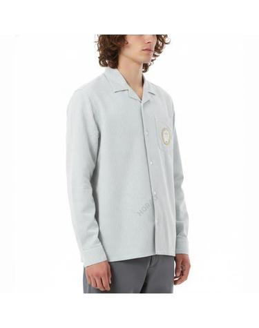 말본 SAINT TROPEZ SEERSUCK LS SHIRT M9133BLU 남성 세인트 트로페즈 시어서커 긴팔 셔츠