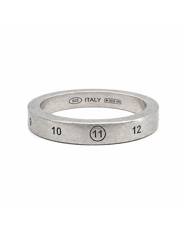 메종마르지엘라 넘버스 레퍼런스 링 3mm 실버 SM1UQ0127 P9246 121