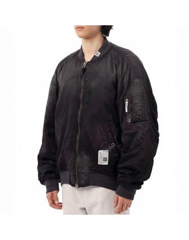 미하라야스히로 집업 봄버 자켓 J15BL151 BLACK