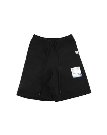미하라 야스히로 I16SP545 BLACK 프렌치 테리 스웨트 반바지 블랙