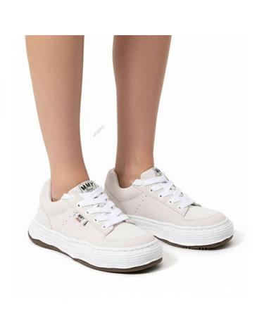 미하라야스히로 26FW 올리버 OG솔 스웨이드 로우탑 스니커즈 A15FW702 WHITE