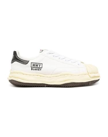 26SS 미하라야스히로 블레이키 캔버스 로우탑 스니커즈 A09FW732 WHITE