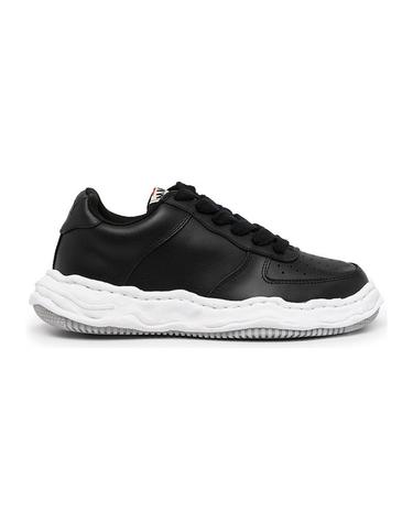 미하라야스히로 웨인 레더 스니커즈 A07FW702 BLACK