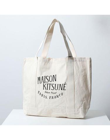 MAISON KITSUNE 메종키츠네 PALAIS ROYAL SHOPPING BAG LW05102WW0008P700 팔레 로얄 쇼핑