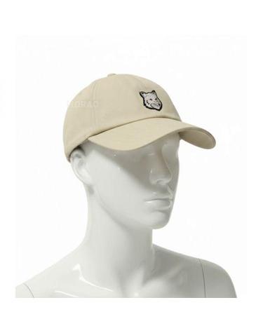 메종키츠네 26 Fox Head Cap MM06104WW00960450 폭스 헤드 자수 6패널 캡