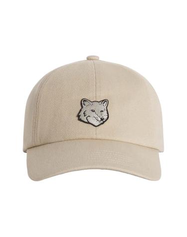 26SS 메종키츠네 폭스 헤드 볼 캡 베이지 MM06104WW00960450