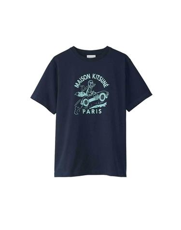 메종키츠네 반팔 티셔츠 레이싱폭스 남성 MM00109KJ0118P476