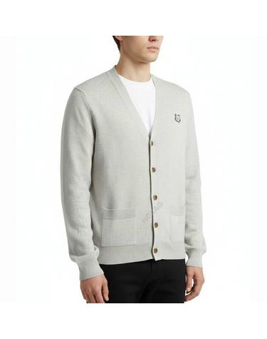 메종키츠네 BOLD FOX HEAD PATCH REGULAR CARDIGAN MM00509KT1036H120 볼드 폭스헤드 패치 레귤러 가디건