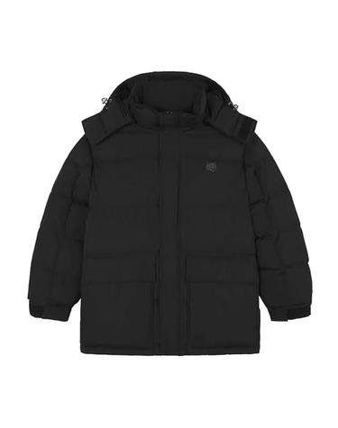 24SS 폭스 헤드 패치 후드 패딩 LM02204WQ4016 P199