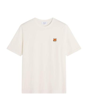 26SS 메종키츠네 폭스 헤드 반팔티 아이보리 PM00107KJ70260063