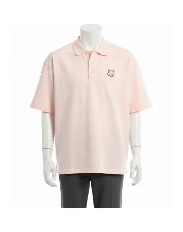 메종키츠네 26 Bold Fox Head Oversize Polo PM00211KP00010448 볼드 폭스 헤드 오버사이즈 폴로