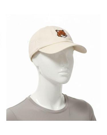 메종키츠네 26 Fox Head 6P Cap PM06100WW00960428 폭스 헤드 6패널 캡