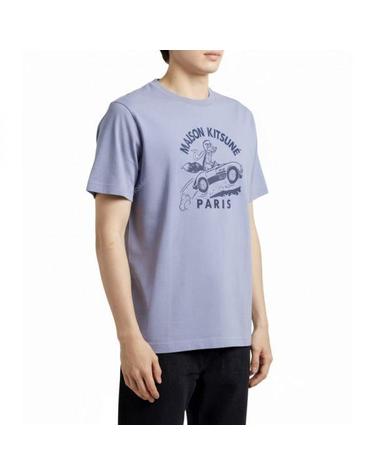메종키츠네 RACING FOX COMFORT TEESHIRT MM00109KJ0118P526 레이싱 폭스 컴포트 티셔츠