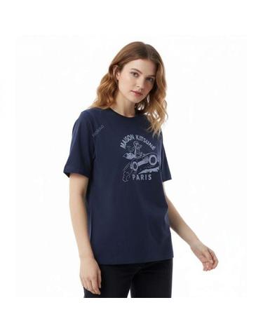 메종키츠네 RACING FOX COMFORT TEESHIRT MW00112KJ0008P476 레이싱 폭스 컴포트 티셔츠