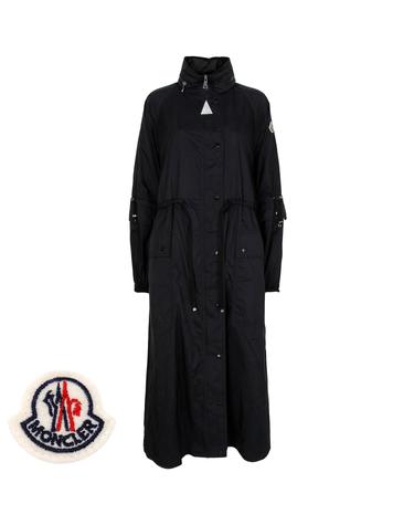 몽클레르 린스 블랙 여성 경량 롱 다운 자켓 1C00032 53333 999