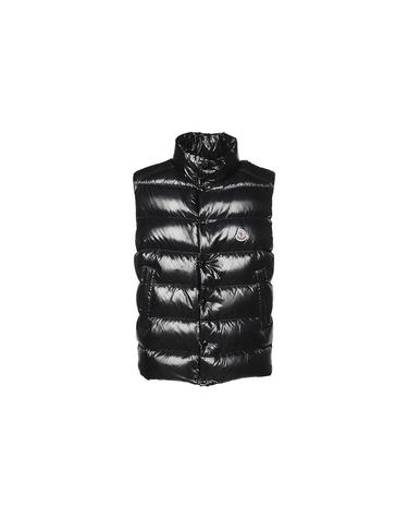 26FW 티브 TIBB 로고 패치 유광 패딩 베스트 블랙 1A000 96 68950 999