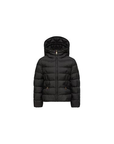 키즈 여성 아보스 AVOCE 로고 후드 패딩자켓 블랙 L2 954 1A000 72 53A5E 999