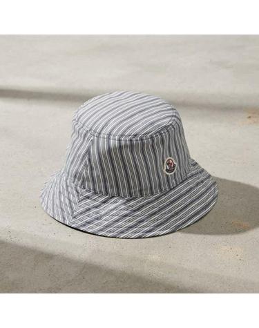 MONCLER 몽클레어 26 리버시블 스트라이프 코튼 버킷 햇 3B00042 M9687 P77