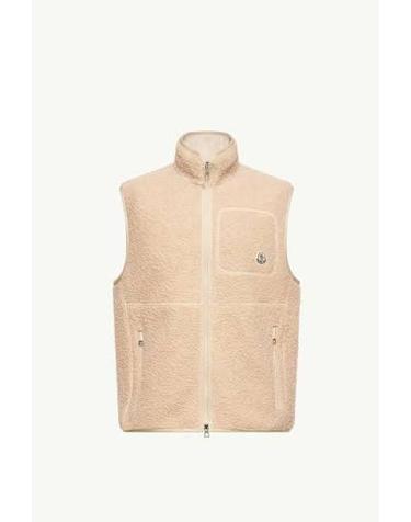 26FW 몽클레어 베스트 8G00069 89BKU 20N LIGHT BEIGE DOM