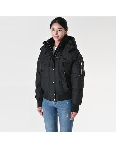 무스너클 CLOUD 클라우드 봄버 여성 패딩자켓 블랙 M32LB006 292