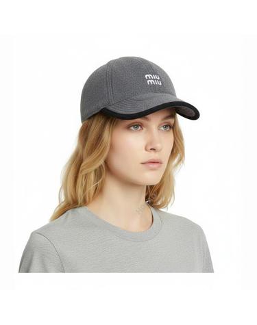 미우미우 26FW 플리스 베이스볼 캡 5HC369 15V3 F0031