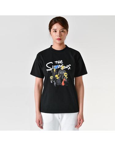 발렌시아가 670943 심슨 스몰핏 여성 반팔티셔츠 670943 TLVG7 0100