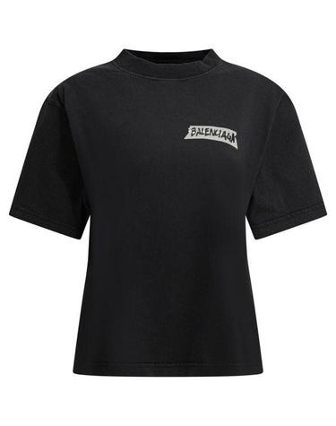 BALENCIAGA 발렌시아가 26 마스킹 테이프 미디엄 핏 티셔츠 850990 TTVL6 1041