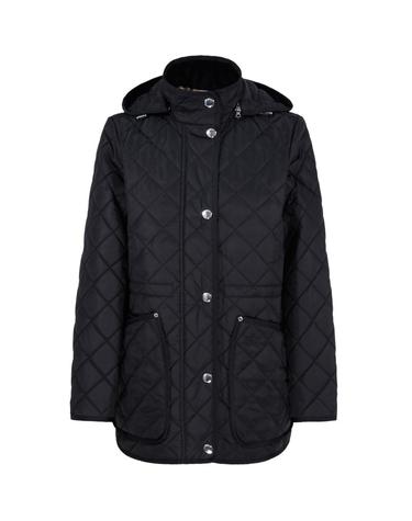 25SS ROXBUGH 리버서블 퀄팅 후드 자켓 블랙 8070967