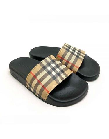 BURBERRY 버버리 Vintage Check Slide 8057037 빈티지 체크 슬라이드