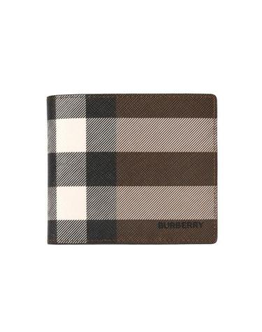 BURBERRY 버버리 Check International Bifold Coin Wallet 8052802 체크 인터내셔널 코인 반지갑