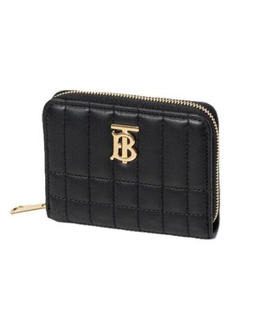 BURBERRY 버버리 Quilting Leather Lola Zipper Wallet 8062373 퀼팅 레더 롤라 지퍼 지갑