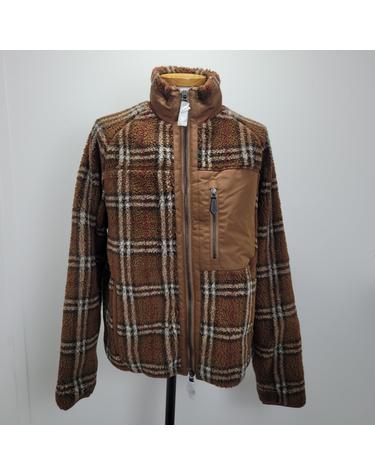 BURBERRY버버리 빈티지 체크 후리스 브라운 8047868