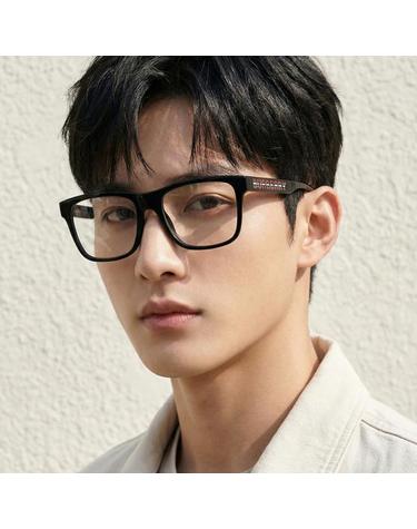 버버리 안경테 BE2353 3001 명품 블랙 뿔테 스퀘어 데일리 패션 CARTER