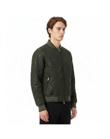 버버리 26 Micro Checkstitch Rakewood Bomber Jacket 8121606 마이크로 체크 스티치 레이크우드 봄버 자켓