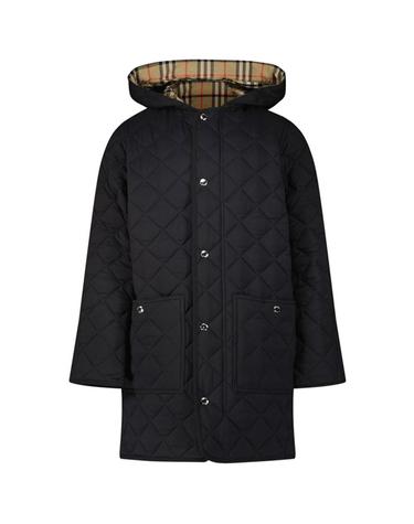 23FW 키즈 여성 다이아몬드 퀄팅 롱후드자켓 8053682