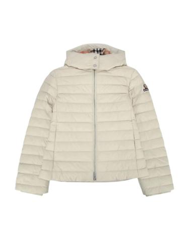 키즈 여성 베어로고 푸퍼 자켓 아이보리 8109349