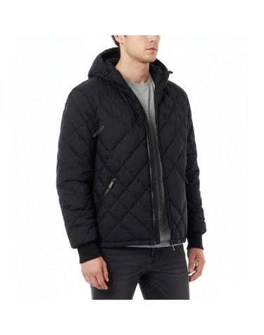 버버리 26 Checkstitch Nylon Doversgreen Puffer Jacket 8120743 체크 스티치 나일론 도버스그린 푸퍼 자켓