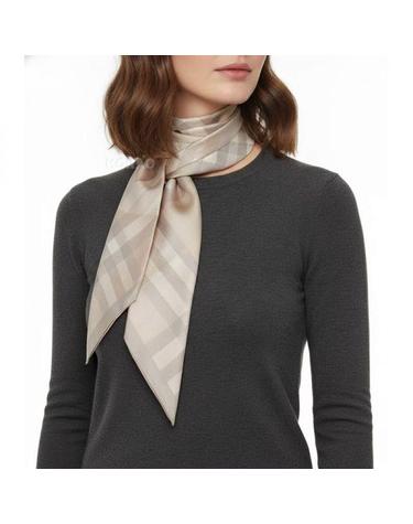 버버리 Skinny Reversible Vintage Silk Scarf 8094550 스키니 리버시블 빈티지 실크 스카프