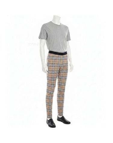 버버리 Checkered stretch jersey leggings 8049478 체크 스트레치 저지 레깅스
