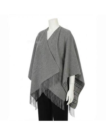 버버리 26FW Reversible Check Wool Cape 8125765 리버시블 체크 울 케이프