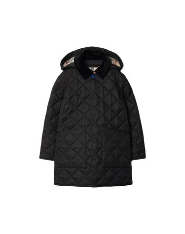 25SS 키즈 여성 다이아몬드 퀄팅 후드 패딩 8092531