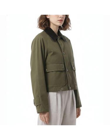 버버리 Cotton Field Jacket 8105515 코튼 필드 자켓