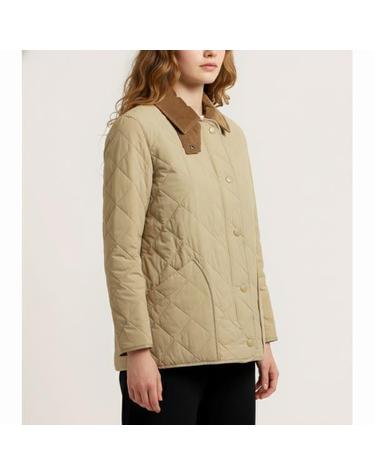 버버리 Diamond Quilted Thermoregulated Barn Jacket 8021468 다이아몬드 퀼팅 반 자켓