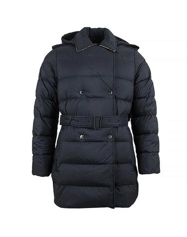26FW 버버리 미드 렝스 구스 다운 패딩 8131874 블랙