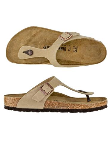 24SS 여성 GIZEH 레귤러핏샌들 0943811 TABACCO BROWN