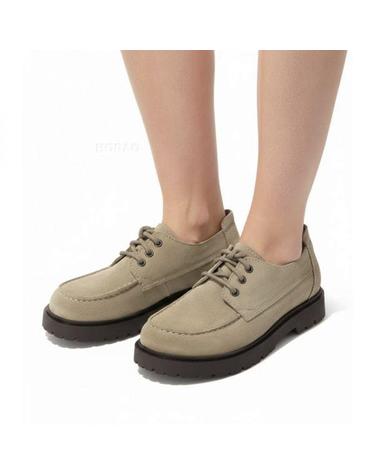 버켄스탁 26FW Highwood Moc Lace Low Gray Taupe 1031914 하이우드 목 레이스 로퍼 그레이 타우페
